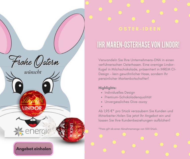 Ostern Lindorhase Lindt